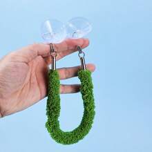 30cm Suction Cup Swinging Rope For Reptile Pets, Artificial Vine, Suitable For Snakes, Lizards, Geckos And Other Small Pets, Pet Fence Climbing Cotton Vine Decoration - Multicolor - View 4