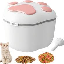 Contenedor de Almacenamiento de Alimento para Mascotas,Perros,Gatos,Contenedor Hermético de Alimentos para Mascotas con Cuchara, Gran Capacidad, Prueba de Insectos y Humedad, sin BPA - 31 litros - Ver 6