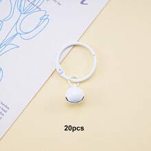 20Pcs Colorful Pentagram Bell Charms, Mini Star Bell Pendants For DIY Keychain, Bag Backpack Earphone Case Jewelry Making Supplies - Small Bell Keychain - View 28