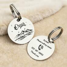 MerexSync Custom Dog Tags, Personalized, Engraved, Cat Tags, Custom Pet Name Tags, Dog Tags With Names, Pet Gifts, Dog Birthday Gifts, Gifts For Dog Lovers. - Multicolor - View 10
