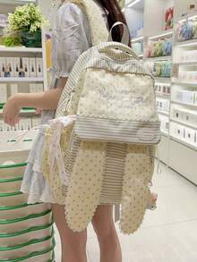 College Style Back To School Unisex Laptop Travel Vacation Backpack (Accessories Not Included) - Multicolor - View 8