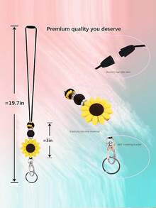 Paracord Keychain (Unisex), Men's Keychain (For ID Cards), Daisy Chain Keychain,Rope Keychain Lanyard, Ideal For Camping,Hiking,Fishing,Cycling,Travel - 2740 - View 5