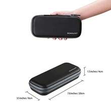 Travel Carrying Case Compatible With  OrignalLine Capsules, Accessory For Portable Espresso Maker Protective Coffee Pods Holder With Foam PU Material Hold 10 Pods Black - View 4