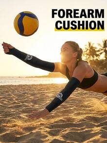 Volleyball Arm Sleeves Compression Breathable Arm Guards Unisex Volleyball Training Protective Gear Arm Protector Essential Accessories For Volleyball Badminton Tennis Golf - Multicolor - View 4