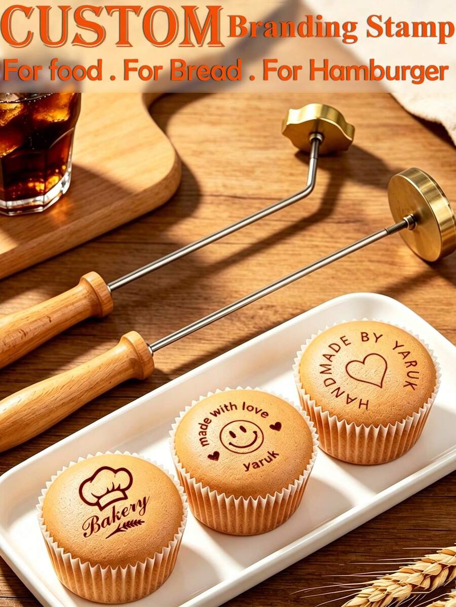 Customized Bread Stamp, Customized Sourdough Bread Branding Iron For Cooking, Gift For Baking Lovers, Artisanal