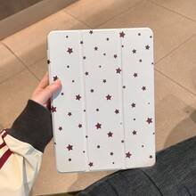 適用於 Redmi Pad 2 平板電腦保護殼，智慧休眠喚醒，高透明壓克力硬殼附筆槽，全包防摔，適用於 Matepad SE 11 吋、Matepad 11.5S 平板保護套，A16 保護殼，適用於 iPad 第 11 代平板保護殼，相容於 iPad 第 9 代 10.2 吋、Air 11 平板保護殼，第 10 代平板保護殼 - 星星 - 查看 3