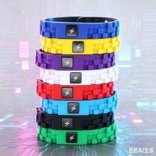 Wireless Anti-Static Silicone Bracelet, Negative Ion Body Static Electricity Remover, In Stock - Multicolor - View 2