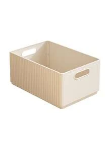 2/1pcs Foldable Plastic Storage Box, Multi-Functional Drawer-Style Storage Box, Large Capacity Wardrobe Organizer, Cosmetic Storage Box, Sock Divider Storage Box; Suitable For Wardrobe Storage, Desktop Organization, Home Storage, Bathroom Storage, Kitchen Storage, Dorm Storage, Makeup Storage; Foldable Space-Saving, Essential Home Storage Item, Valentine's Day Gift, Valentine's Day Decoration Storage, Holiday, Back To School, Dorm Storage Organizer - Cream Door - View 13