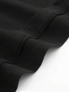 Funny T-Shirt With Donut And Princess Cat Design - Pink Donut Glasses And Tabby Cat T-Shirt - Humorous Meme T-Shirt For Women And Men, Casual Fitted T-Shirt - 黑色 - 查看 4