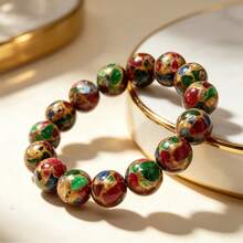 Zhenwei xina Bohemian-Style Natural Stone Beaded Bracelets, Versatile For Summer Vacations, Niche Light Luxury Accessories, Ideal Gifts - 1 - View 5
