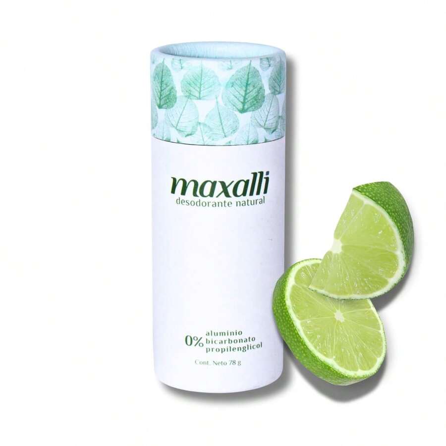 Natural Neutral Odorless Deodorant | For Sensitive Skin, Teenagers, Girls, And Pregnant Women | Aluminum-Free, Baking Soda-Free, Alcohol-Free Stick | Unisex |  | Made In Mexico 78 G - 檸檬 + 檀香 - 查看 1