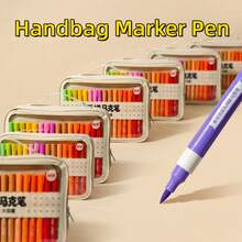 80 Color Large Capacity Acrylic Marker With Soft Tip, Easy And Fast Color. Birthday Presents For Friends, School Drawings, Back To School,Christmas Gifts,School Supplies,Art Supplies - Sets - View 3