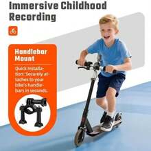 2K Thumb Action Camera, HD Sports Camera, Auto Exposure, 800mAh Battery, Comes With Magnetic Lanyard And Various Cycling Mounts, Suitable For Travel Vlogs, Cycling, Hiking, And Sports Enthusiasts, A Perfect Birthday Or Holiday Gift - View 5