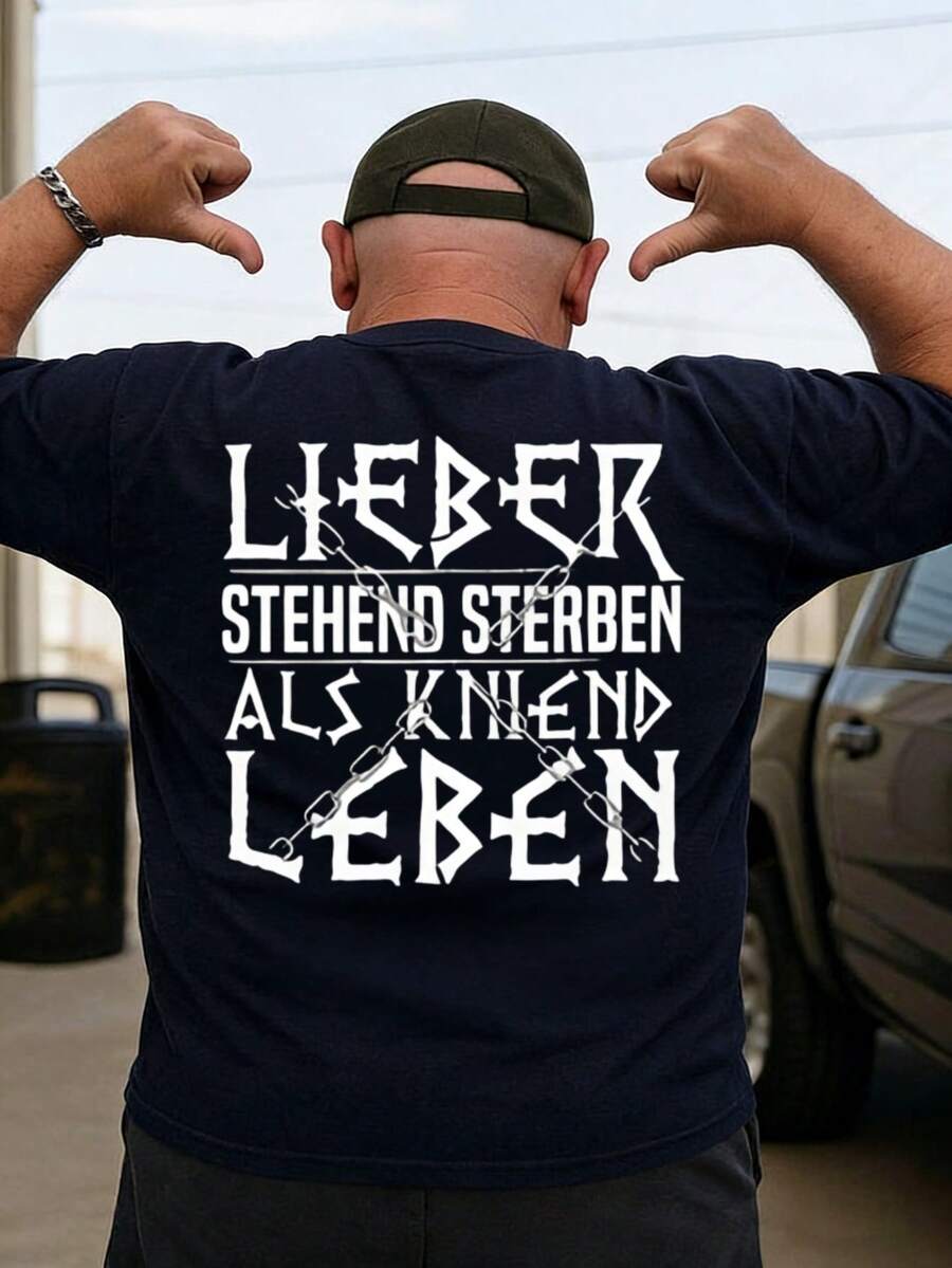 Men T-Shirts - Black - View 1