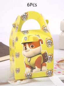 6/12pcs/Set Paw Patrol Themed Holiday Birthday Party Supplies Candy Box Gift Box Packaging - Cartoon - View 19