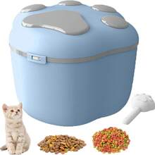 Contenedor de Almacenamiento de Alimento para Mascotas,Perros,Gatos,Contenedor Hermético de Alimentos para Mascotas con Cuchara, Gran Capacidad, Prueba de Insectos y Humedad, sin BPA - 31 litros - Ver 7