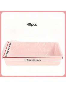 40pcs Bird Cage Liners - Disposable PE Film Poop Bags, Suitable For Parrots, Pigeons, Rabbits - Easy Clean Tray Pads, Thickened Leak-Proof Pet Cage Litter And Breeding Cage Pad, Sanitary Waste Cover - Style D - View 15
