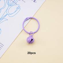 20Pcs Colorful Pentagram Bell Charms, Mini Star Bell Pendants For DIY Keychain, Bag Backpack Earphone Case Jewelry Making Supplies - Small Bell Keychain - View 16