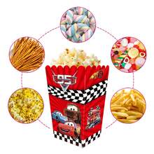 Red Car Gift Box, Car Themed Party Gift Box, Candy And Cookie Box, Party Gift Bag, Party Gift Box, Suitable For Birthday Party Decoration - Party Candy And Popcorn Box - Popcorn Box - View 5
