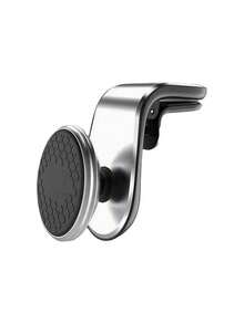 1pc Upgraded Alloy Magnetic Air Vent Car Phone Holder, Metal Strong Magnetic Phone Mount, 360° Rotation, Suitable For Navigation - Multicolor - View 8