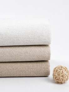 1pc Premium Natural Linen Fabric, Unbleached Raw Linen Canvas Cloth, Breathable Durable Plain Weave Linen Fabric, Suitable For Sewing, Soft Furnishings, Home Decor, Curtains, Tablecloths, DIY Crafts - 1 - View 6