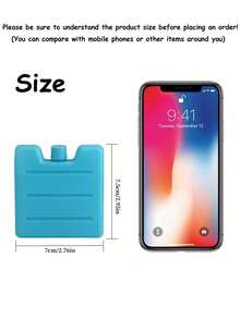 1/2/3PCS Reusable Air Conditioning Fan Ice Crystal Box, Water Filled Cold Storage Ice Box, Cold Chain Transportation Cooling And Preservation Ice Board, Stall Food Freezing And Insulation Box, Used For Camping Picnics, Outdoor Activities, Fishing - Multicolor - View 10