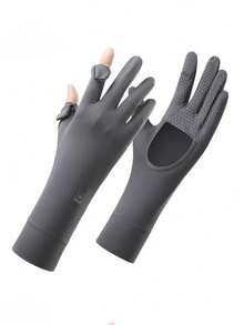1 par de guantes de seda de hielo de verano con protección solar - Protector solar M-label - Ver 6