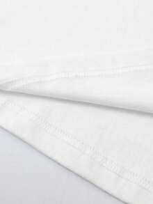 190g Gildan Cotton T-Shirt-YTC001 - White - View 3