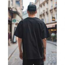 Men T-Shirts - Black - View 3