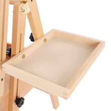 YUNRUX Adjustable Painting Stand, Wooden Stand For Painting, Painting Stand With Storage Compartment - 1PC - View 3