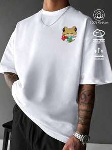 Men T-Shirts - 白色-3 - 查看 2