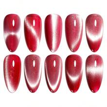 Cat Eye Nail Art Magnetic Tool Set, 3-In-1 Round Magnetic Wand Suitable For Gel Nail Polish, DIY French Tip Nail Art Design Tool, Salon Nail Art Accessories - Silver - View 8