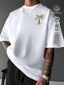 Men T-Shirts - 白-7 - 查看 2