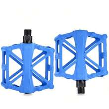 2pcs Bicycle Pedals - Aluminum Bearing Bicycle Pedals With Anti-Slip Pins - Bicycle Pedals - Universal Bicycle Pedals Suitable For Mountain, BMX, MTB, Road Bikes, Bicycle Accessories - Multicolor - View 6