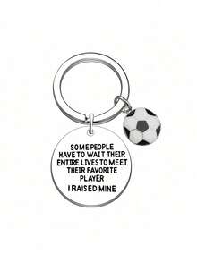 Soccer Pendant Keychain Backpack Strap Accessory, Cool Soccer Enthusiast Keychain - A - View 7
