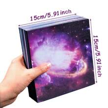 50 Sheets, Starry Sky Folding Paper, 15x15cm (5.9 * 5.9 Inches) Square Double-Sided Origami, Double-Sided Printed Patterns, Special Colored Paper Handmade Paper Constellation Paper - Starry Sky Origami / 50 Sheets - View 3