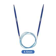 Detachable Interchangeable Circular Knitting Needles, Blue Anodized Aluminum Needles With Detachable Flexible Cable, Smooth Rust-Resistant Circular Knitting Needles For Scarves, Hats, Sweaters And DIY Knitting Projects - Crochet Needles - View 18