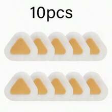 10/30-Pack Triangular Heel Protectors - Effectively Heel Abrasion And Prevent Blisters. Transparent Protective Pads, Invisible Foot Care, Alleviate Foot. Suitable For High Heels, Casual Shoes, Sneakers. Unisex Foot Protection Pads - A - View 9