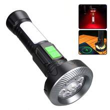 1pc 11-Mode Multi-Core Flashlight, Strong Magnetic Adsorption, With Battery Level Display, Type-C Charging LED/COB Work Light, Suitable For Outdoor Camping And Car Repair - Flashlight - View 12
