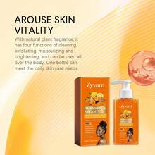 Exfoliating Body Scrub For Travel - Gentle Exfoliation For Smooth Skin, TSA-Friendly Size, Ideal For Shower Use - Vitamin C - View 10