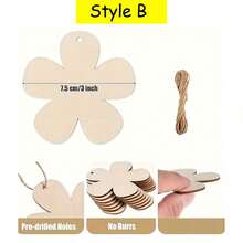 1set 3D Wooden DIY Handmade Bird Coloring Decoration Kit,Colorful Paintings,Blank Wooden Bird Coloring Kit - Multicolor - View 6