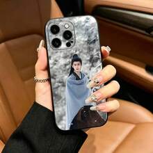 Chasing Drama Co-Branded Jade Guanyin Xiezheng Phone Case Compatible With Apple 12 13 14 15 16 17 Pro Max, Black, Ultra-Thin, Soft, Lightweight, Shockproof, Stylish, And Unisex. - z8 - 查看 1