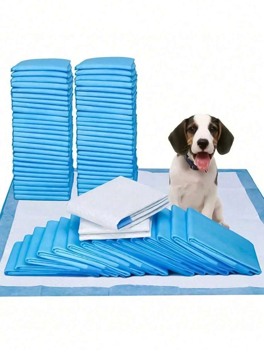 1pc/20pcs/40pcs Pet Pee Pads Dog Training Pads, Thickened Pee Pads, No Leakage, Essential For Pet Owners, Keep Your Home Environment Clean And Odor-Free, Best Gift For Dogs, Pet Supplies, Pet Pee Pads