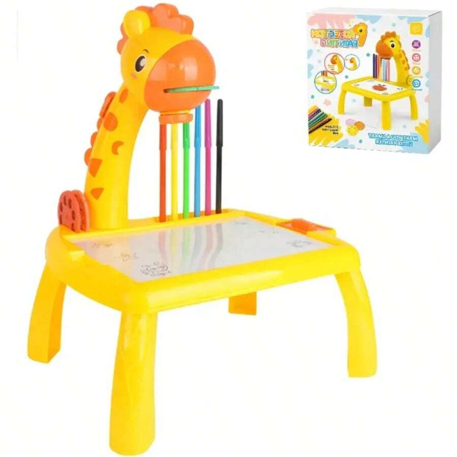 Drawing Projector Activity Table For Children - Gelb - Übersicht 1