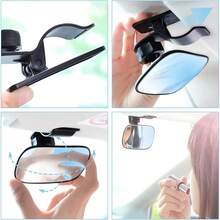 Universal Car Interior Rearview Mirror Baby Mirror Wide Angle Convex Mirror Clip-On Rearview Mirror, Convenient For Observing Rear Passengers - Rearview Auxiliary Mirror - View 11
