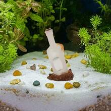 新款水族造景裝飾：漂浮瓶風格水族裝飾品，附潛水微景觀 - A - 查看 4