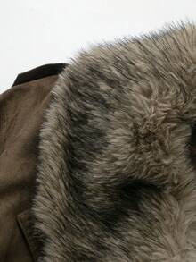 Mellowy Autumn/Winter New Women's European And American Style Fashion Simple Casual Jacket Coat - Grayish Brown - View 11