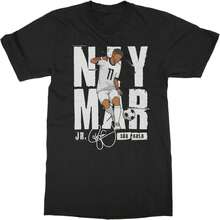 Camiseta con temática de homenaje al futbolista Santos, estilo casual conmemorativo para fans unisex, ropa de mujer. - Negro - Ver 1