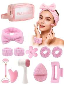1/2/3/5/8/10/11/12/13pcs - Facial Beauty And Massage Tool Set, Facial Care Set, Multi-Function Beauty Tools, Portable Skincare Set - Perfect Gift For Women, Mothers And Sisters. - Multicolor - View 13