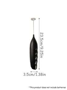 【強力牛奶發泡器】電動牛奶發泡器 1件裝 電池供電 便攜式卡布奇諾與咖啡攪拌器，適用於廚房用品 - 彩色 - 查看 5